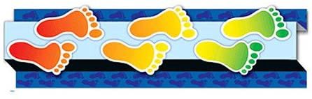 Footprints Pop Up Border Trim