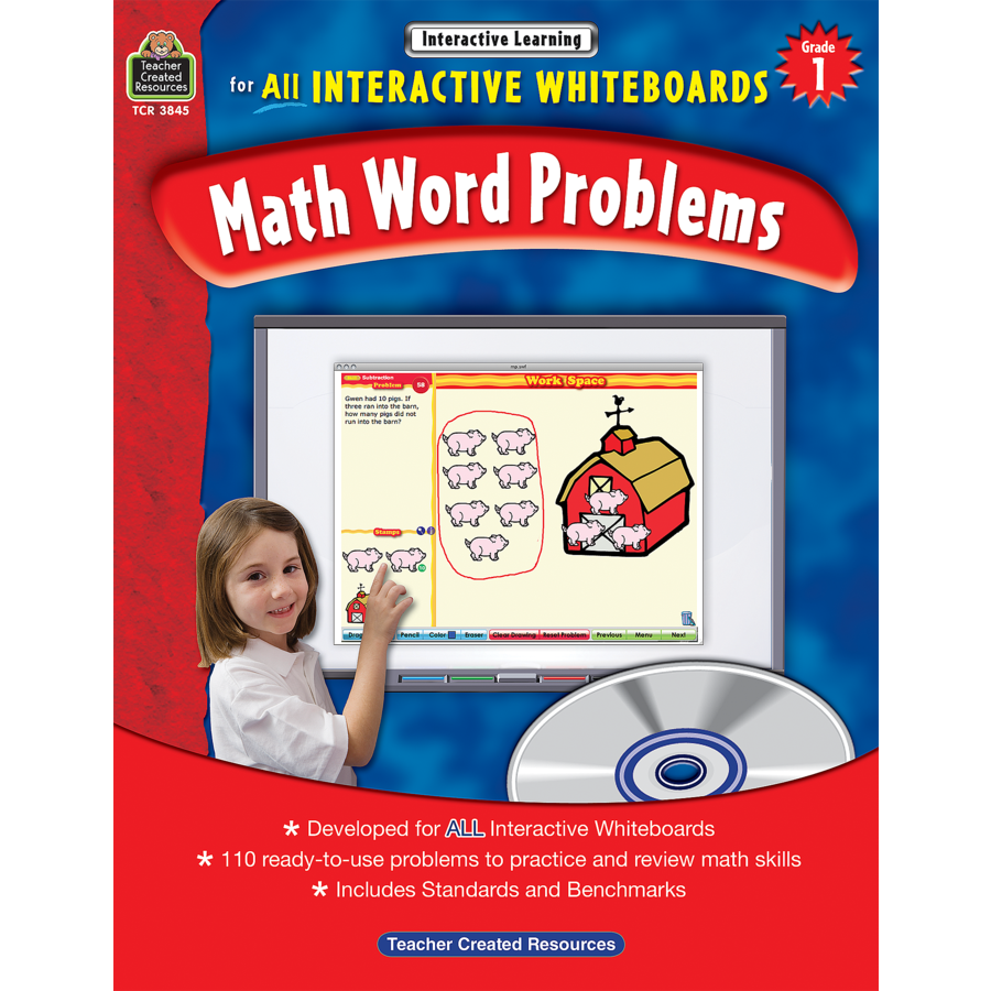 Gr 1 Math Word Problems (Interactive Learning)