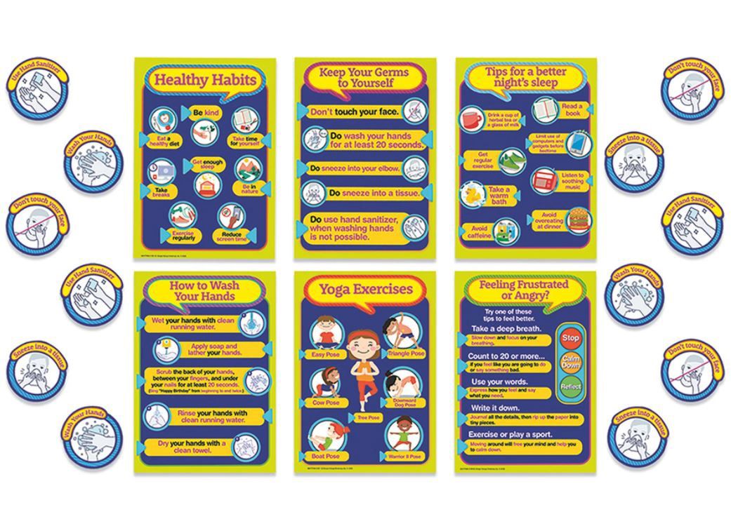 Healthy Habits Poster Set BBS