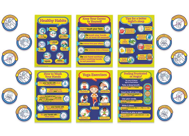 Healthy Habits Poster Set BBS