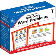 Gr 1 Math Task Cards: Word Problems