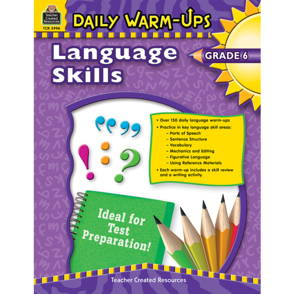 GR 6 Daily Warm-Ups: Language Skills