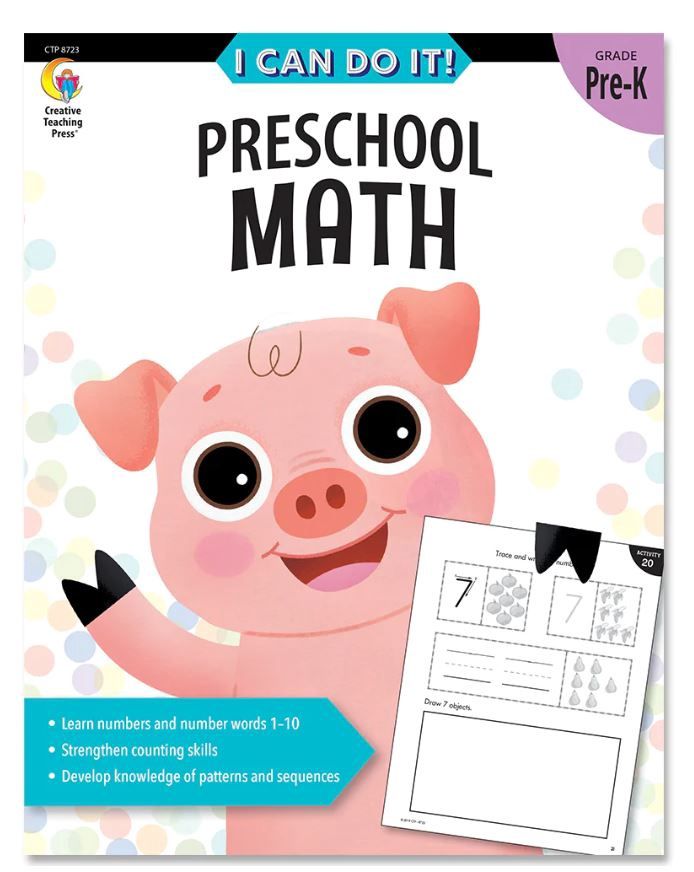 I Can Do It! Preschool Math