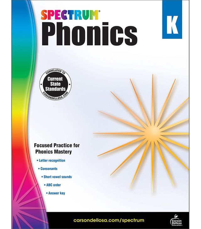 GR K Spectrum Phonics Workbook