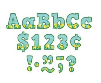 Lemon Zest Bold Block 4&quot; Letters Combo Pack