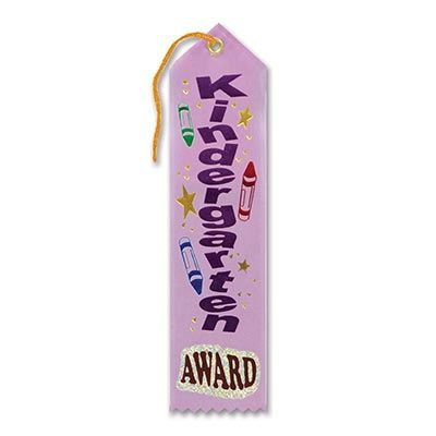 Kindergarten Award Ribbon