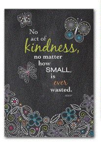 Kindness Inspire U Poster