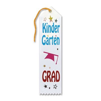 Kindergarten Grad Award Ribbon