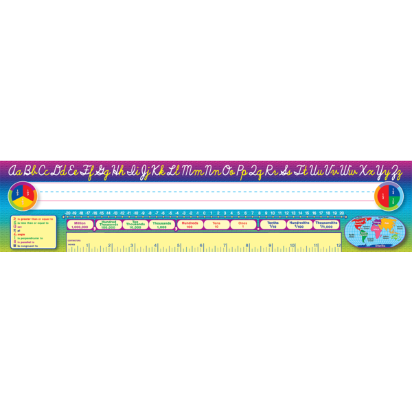 Jumbo Cursive Writing Name Plates