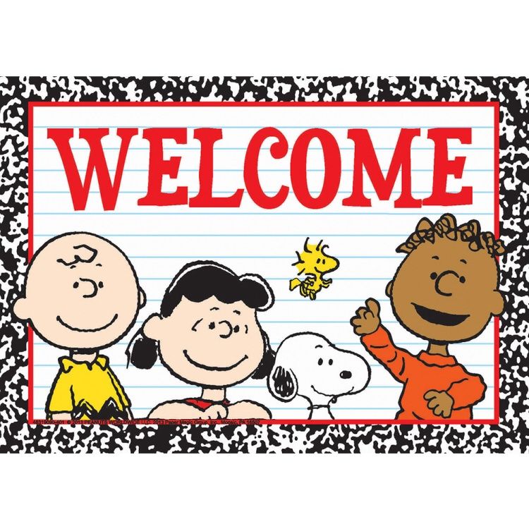 Peanuts Classic Welcome Post  Cards
