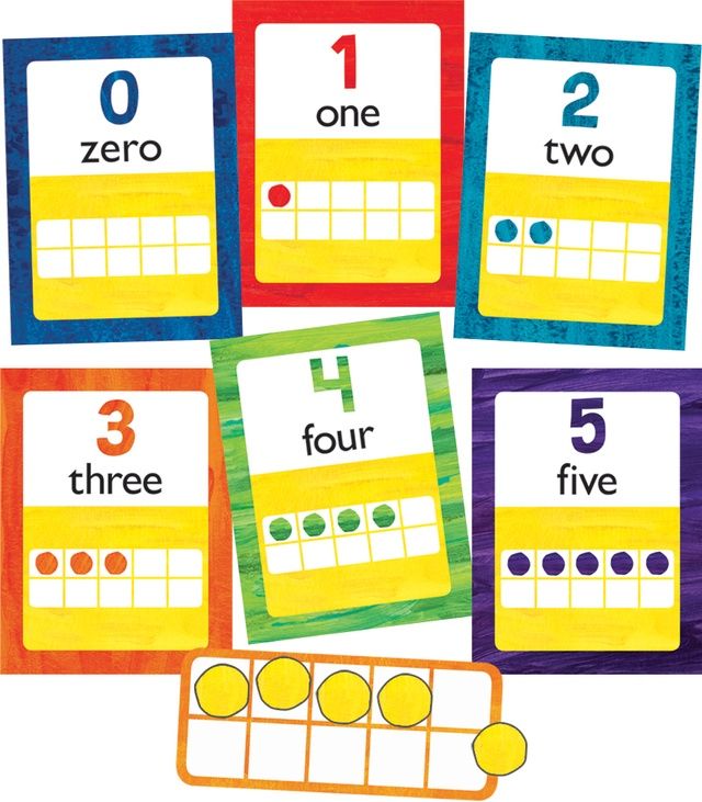 Number Line 0-20 BBS World of Eric Carle