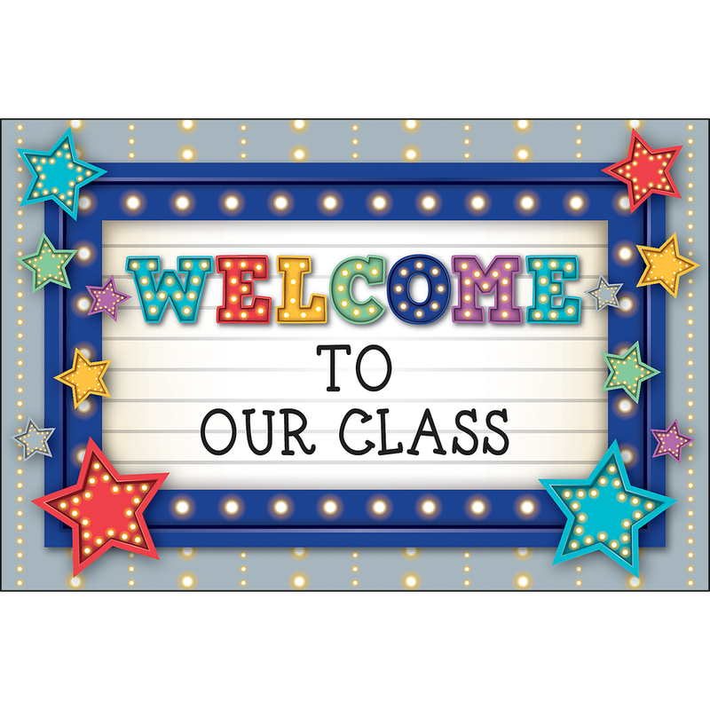 Marquee Welcome Post Cards