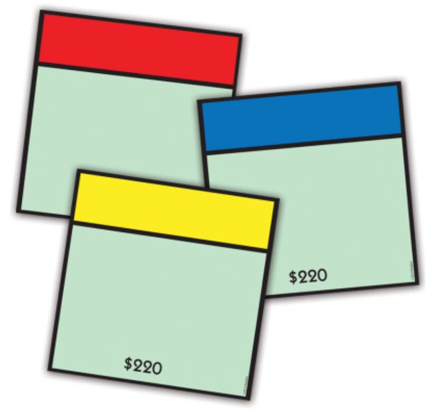 Monopoly Cut Outs