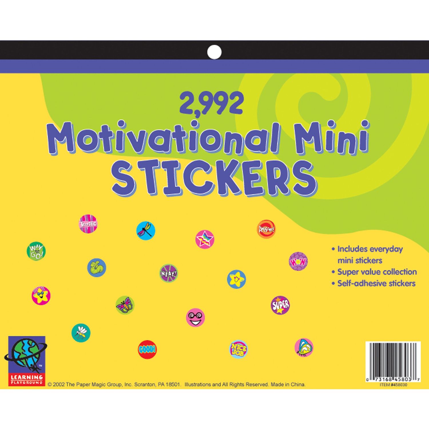 Mini Motivational Sticker Book