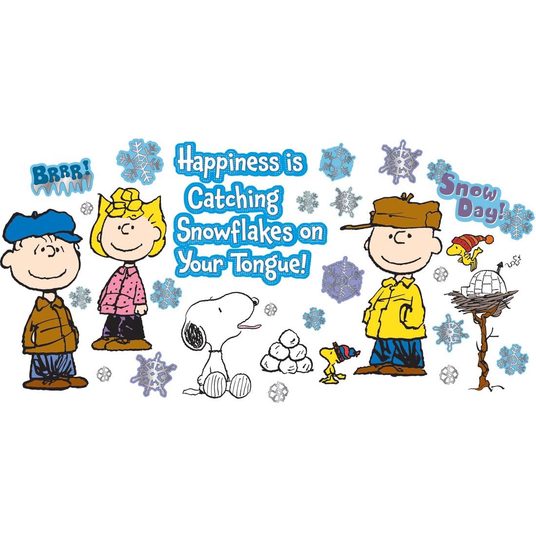 Peanuts Classic Snowflake BBS