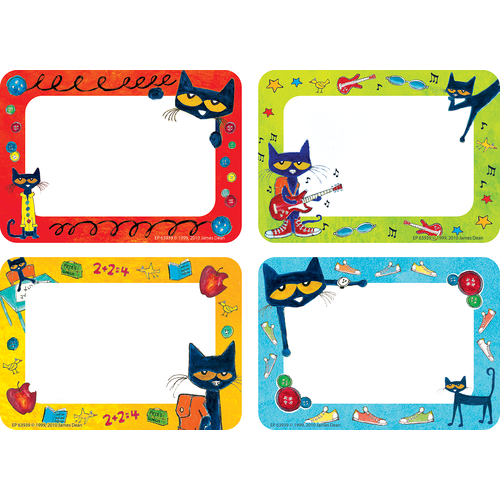 Name Tags Pete the Cat