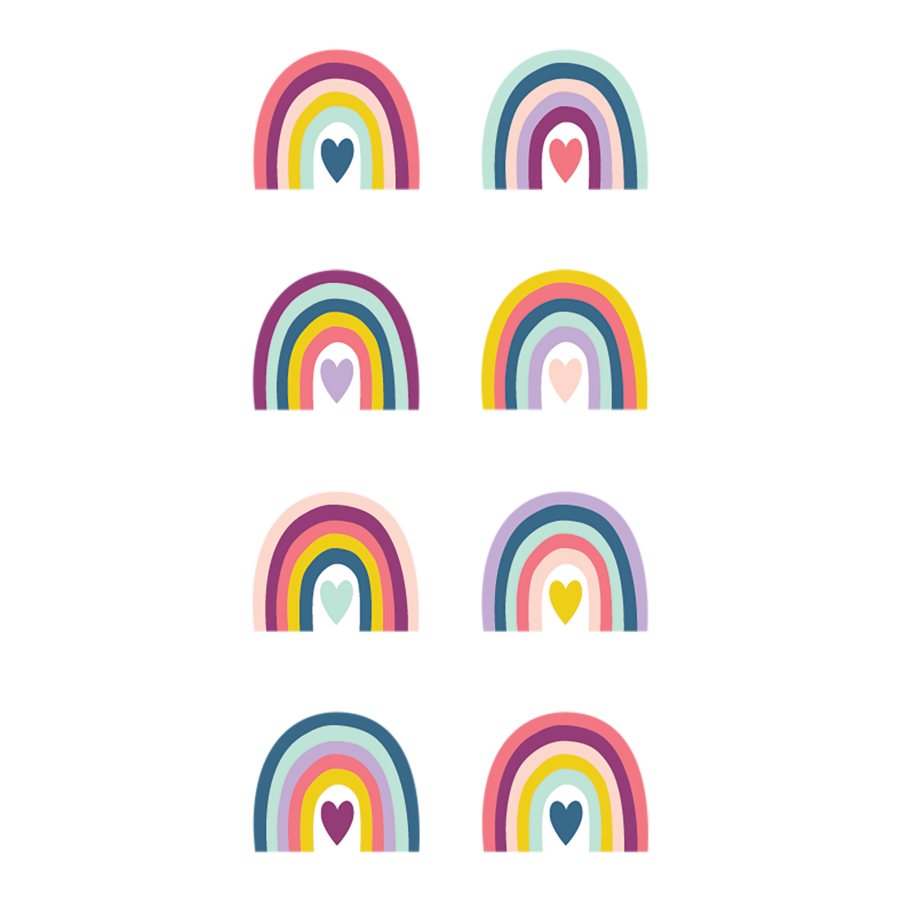 Oh Happy Day Rainbow Mini Stickers