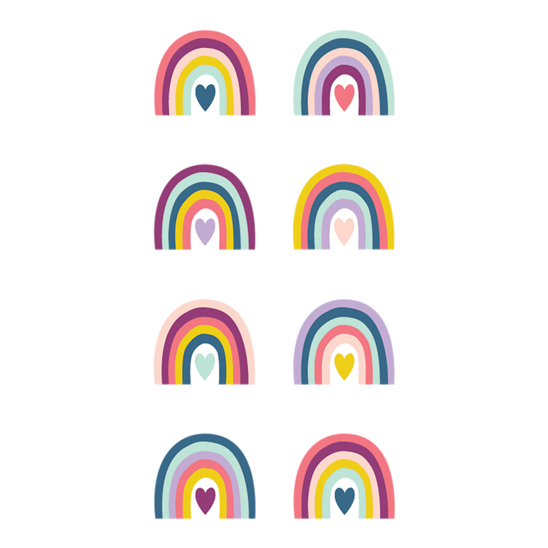 Oh Happy Day Rainbow Mini Stickers
