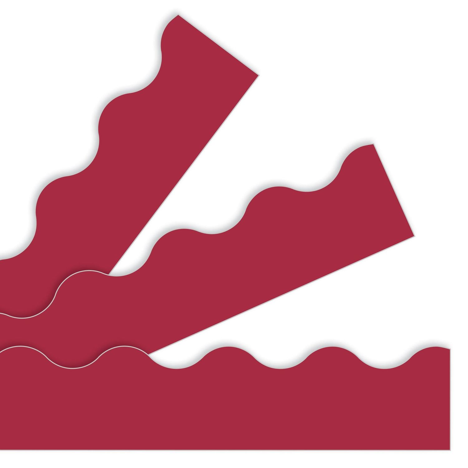 Maroon Border Trimmer