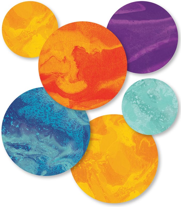 Planets Cut Outs Galaxy