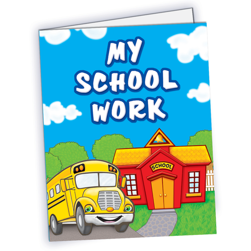 My School Work Pocket Folder
