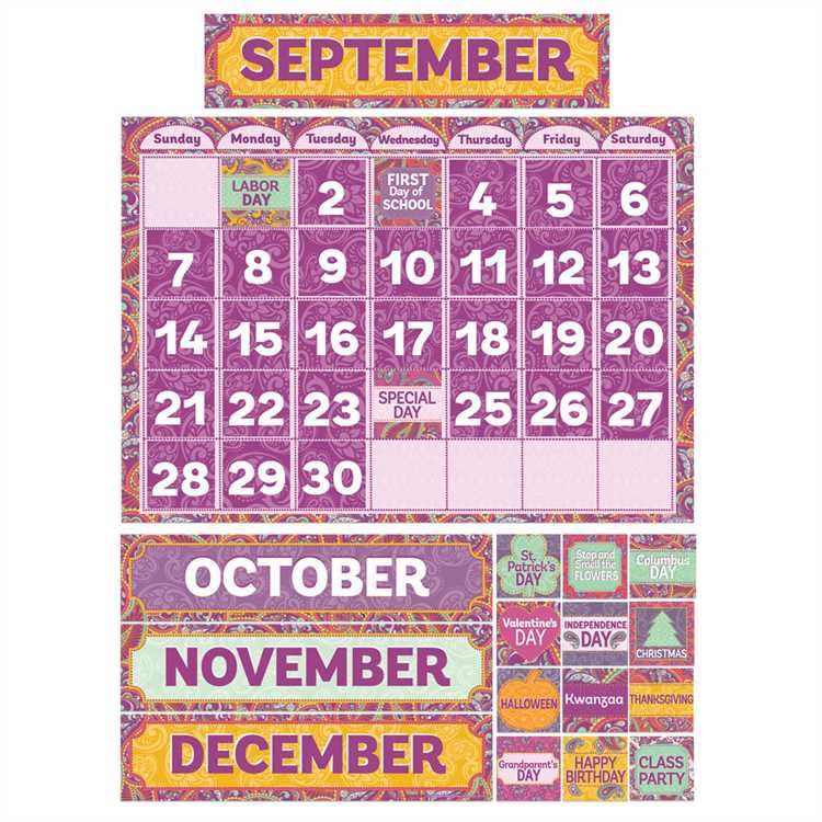 Positively Paisley Calendar BBS