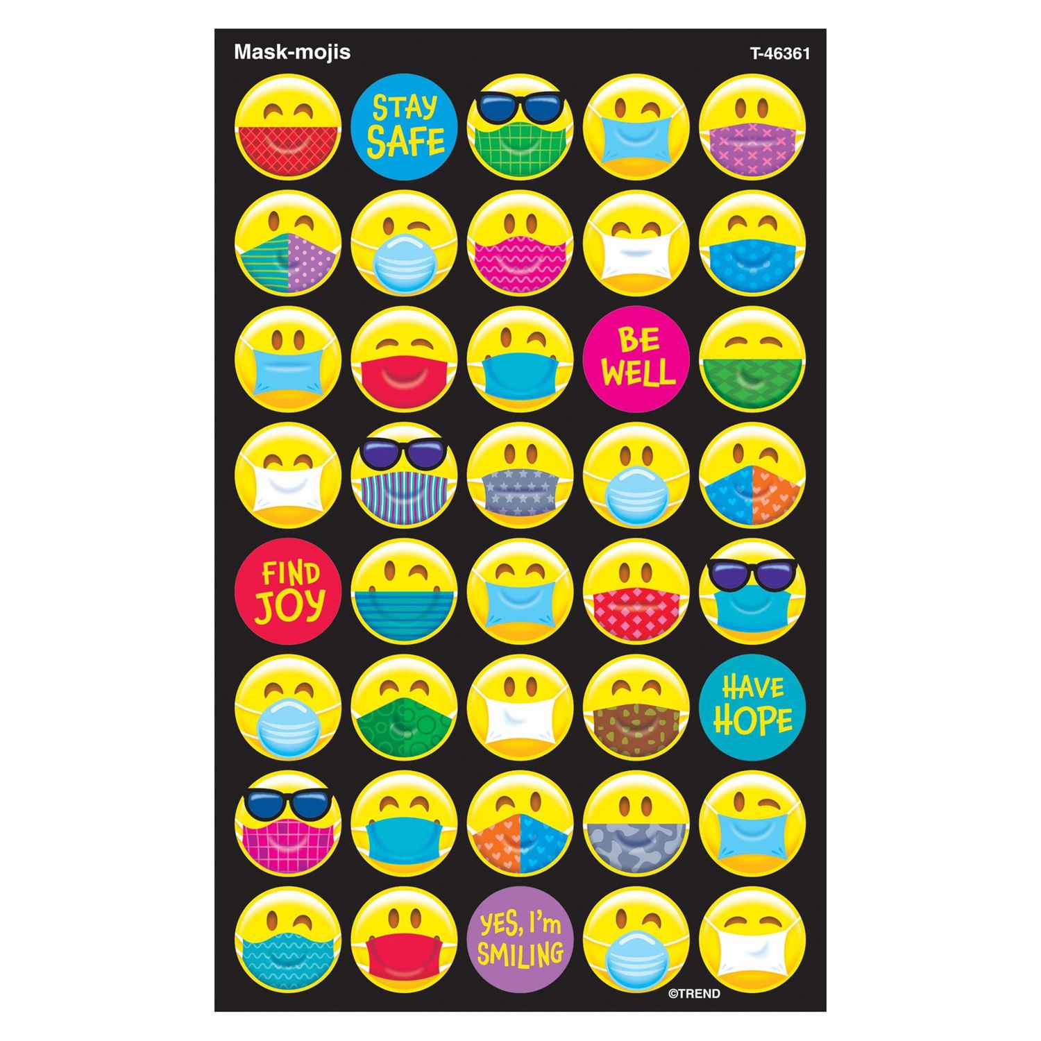 Mask-mojis superShapes Stickers ‚Äì Large