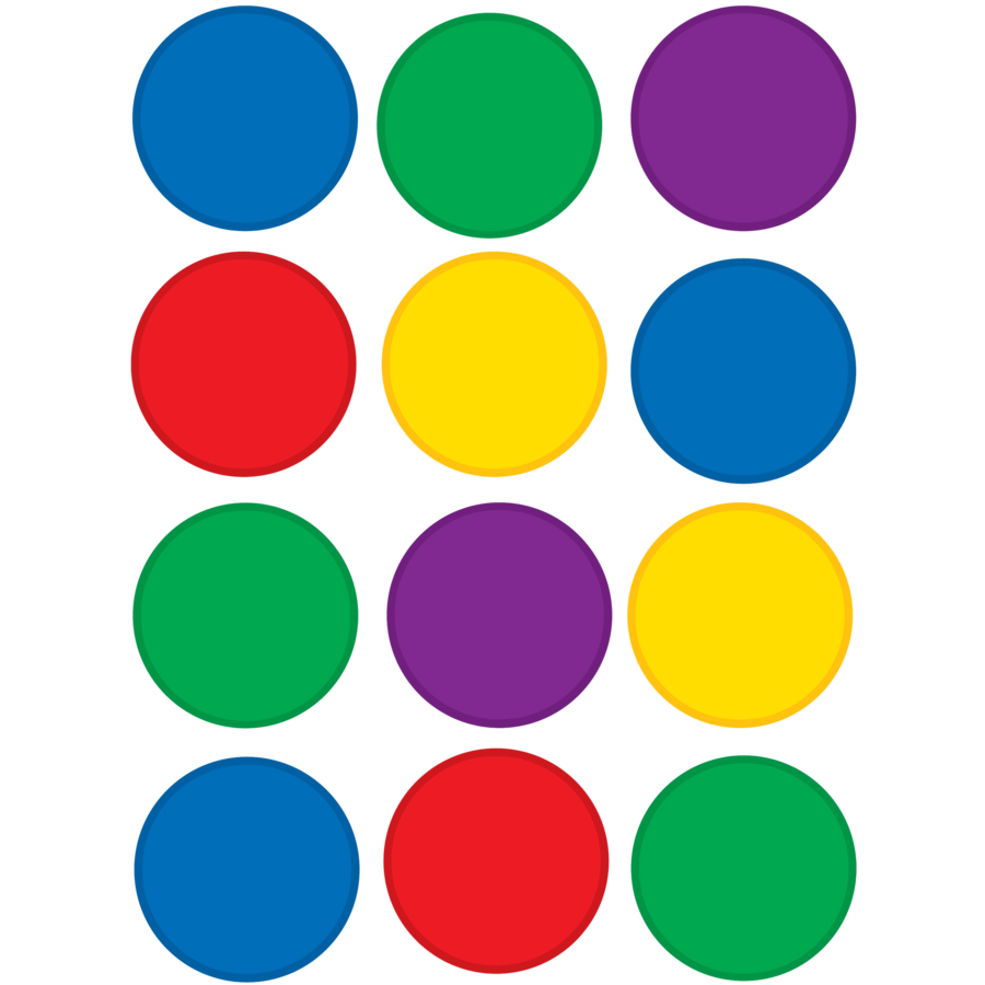 Mini Accents Colorful Circles