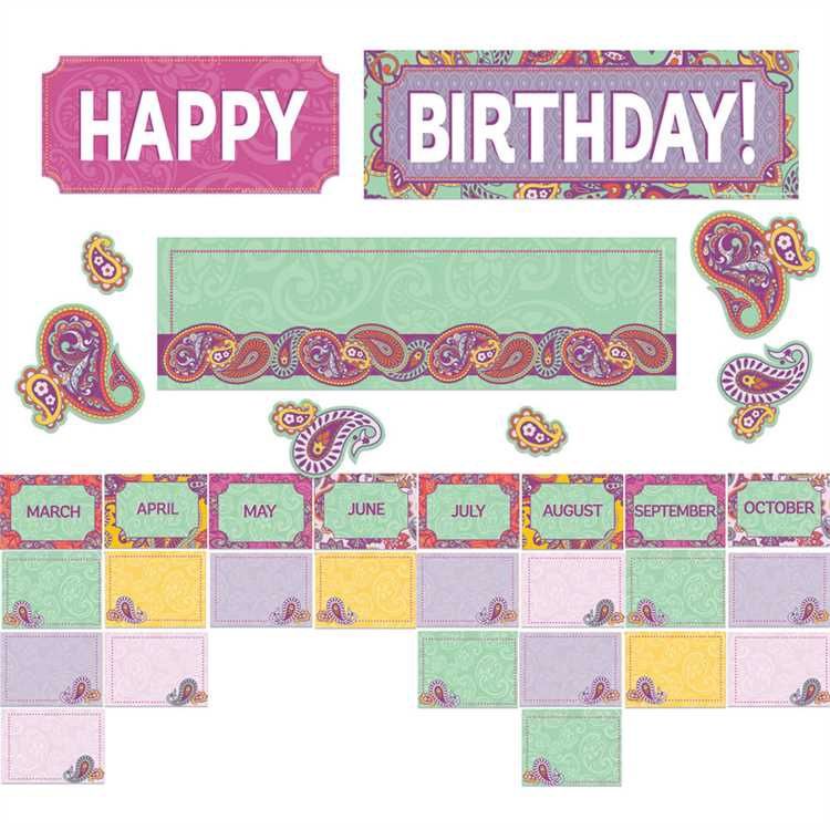 Positively Paisley Birthday Mini BBS