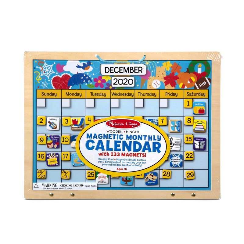 Monthly Magnetic Calendar
