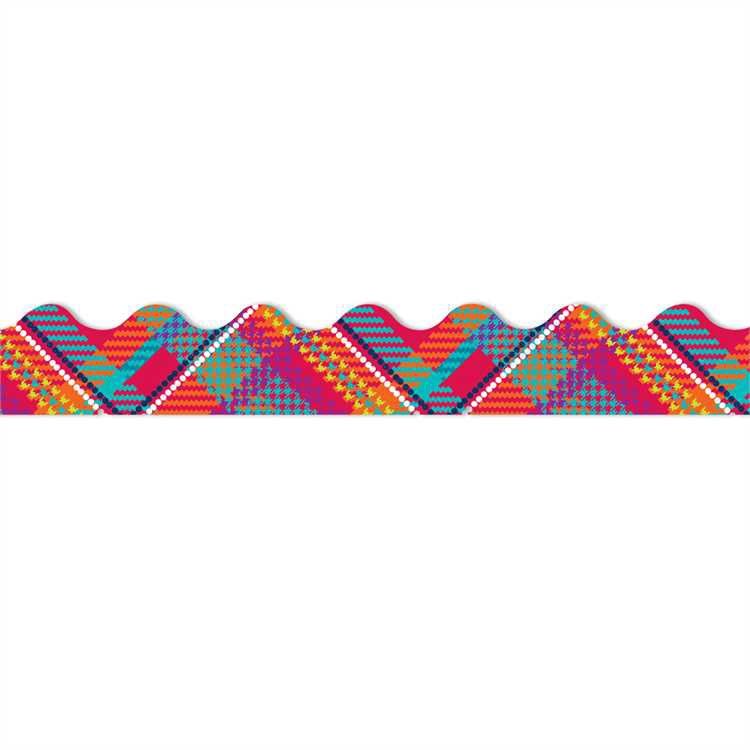 Plaid Attitude Extra Wide Deco Trim Primary Plaid