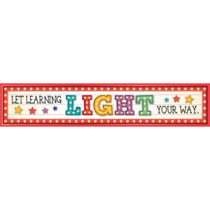 Marquee Let Learning Light Your Way Banner