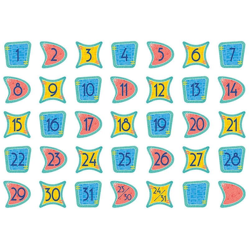 Mid Century Mod Calendar Days