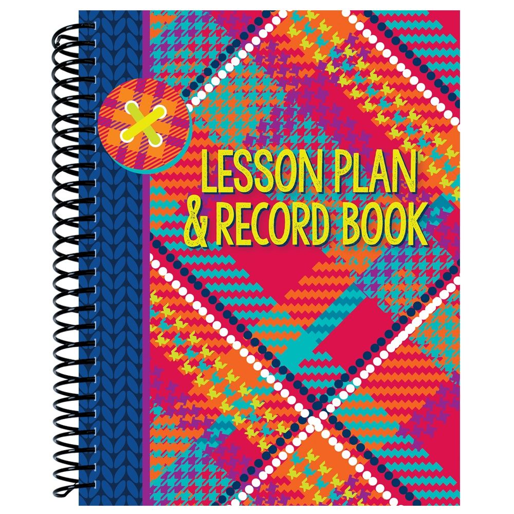 Plaid Attitude Lesson Plan Book