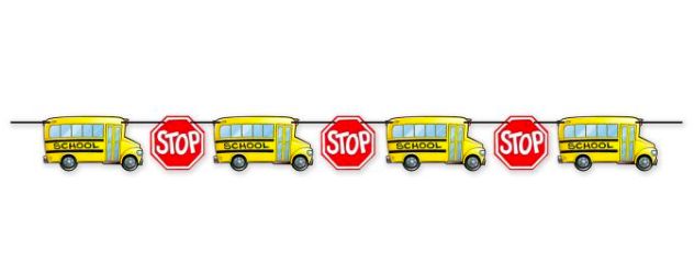 School Bus Streamer