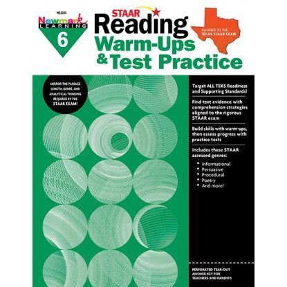 STAAR GR 6 Reading Warm Ups &amp;amp; Test Practice