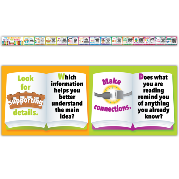 Reading Comprehension Chalkboard Topper