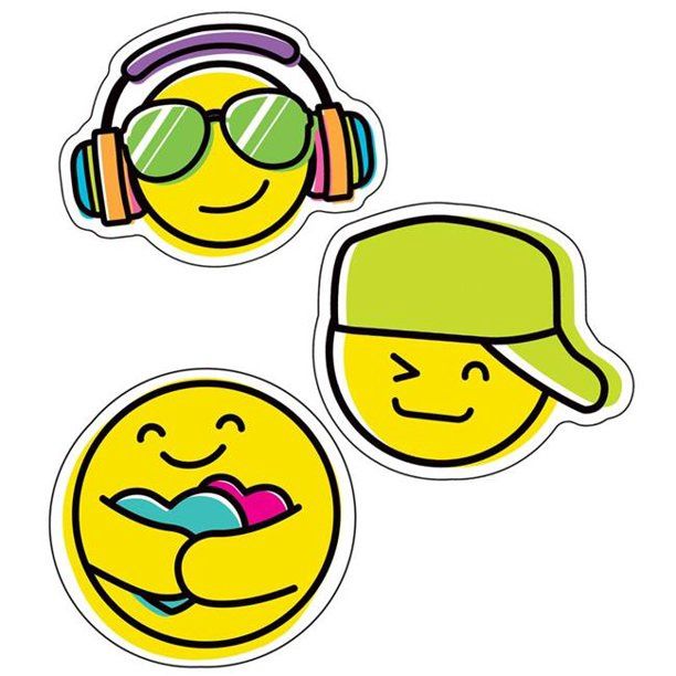 Smiley Faces Cut-Outs Kind Vibes