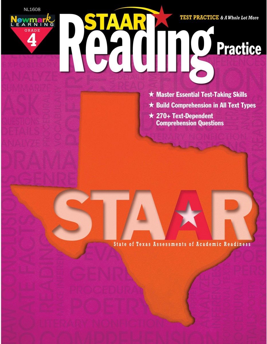STAAR Reading Grade 4 Practice Book