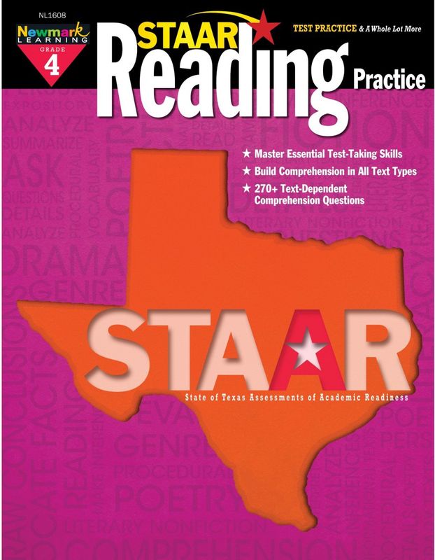 STAAR Reading Grade 4 Practice Book