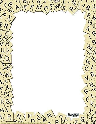 Scrabble Letter Tiles Computer Paper