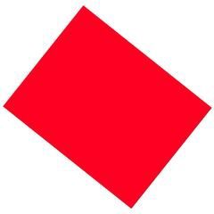 Red Poster Board 22x28 Coated