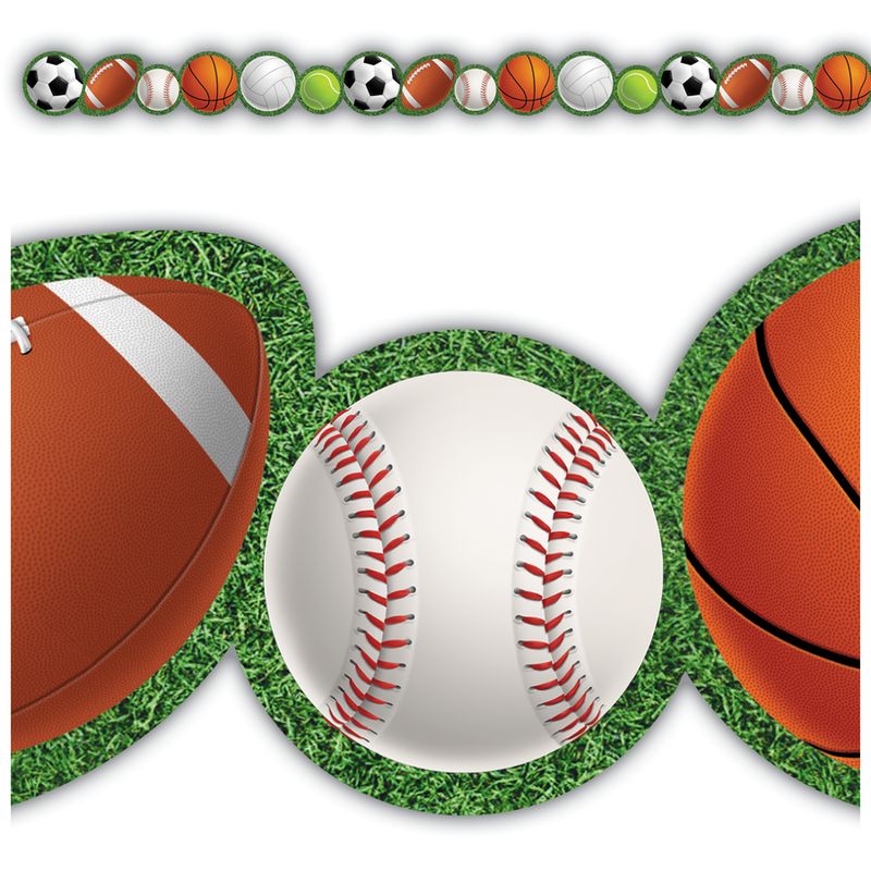 Sports Die Cut Border Trim