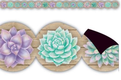 Rustic Bloom Magnetic Border