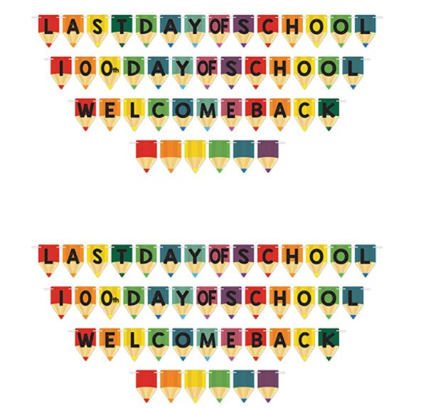 School Days Streamer Set
