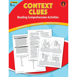 Red Reading Comprehension Context Clues Book