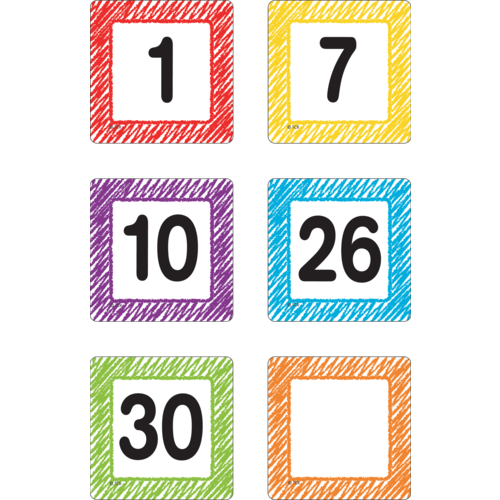 Scribble Calendar Days