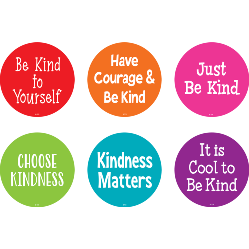 Spot On Floor Markers Kindness (4&quot;)
