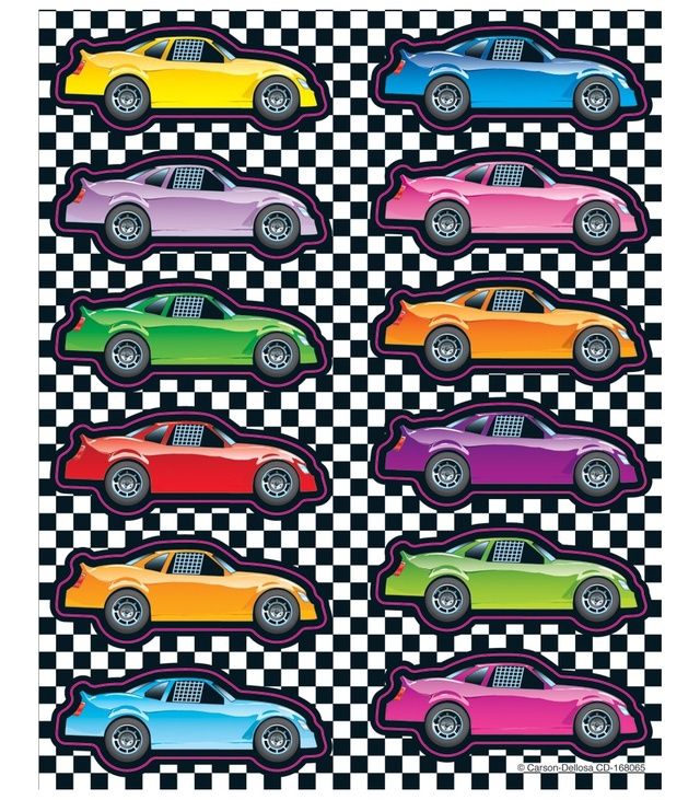 Race Car Stickers