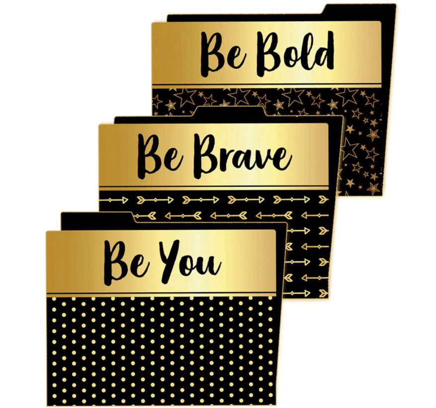 Sparkle + Shine File Folders